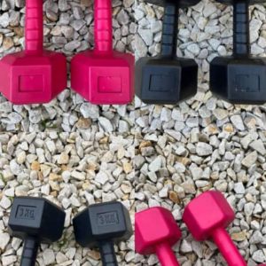 Mancuernas de PVC de 3 kg